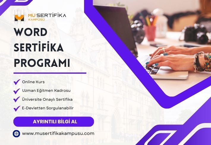 Word Eğitimi Sertifika Programı